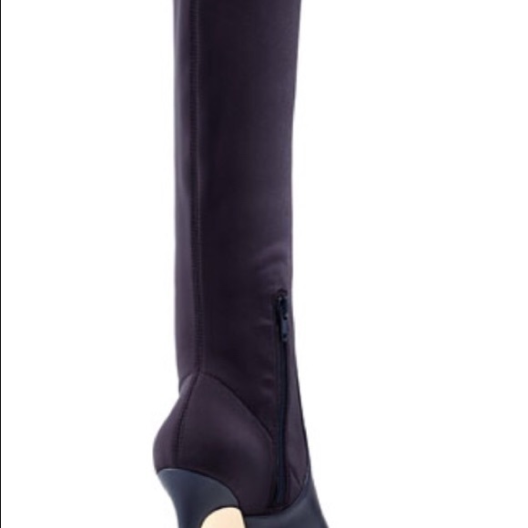 H by Halston Navy boots sz 6 - Picture 3 of 6